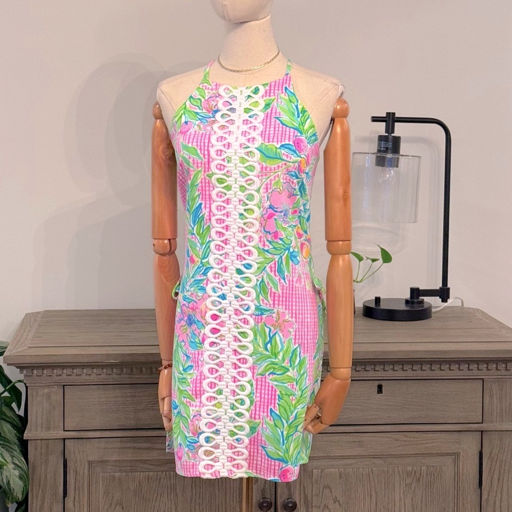 NWOT Lilly Pulitzer Pearl Romper - “Don’t Stop Beleafing “ | Size 2